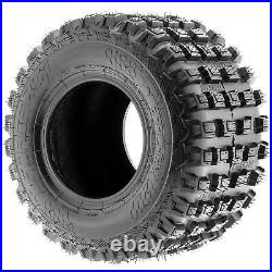 Terache 18×10-8 ATV Tires 18x10x8 Knobby 6 PR TFORCE MX Set of 2 | Atv