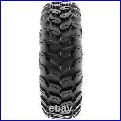 1? SunF Replacement Tires 25x10R12 25x10x12 Radial for ATV UTV 6 Ply A043