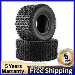 18x9.5-8 ATV UTV Tires 18x9.5x8 4Ply Go Kart Sport All Terrain Mud Tire Set 2