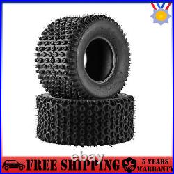 18x9.5-8 ATV UTV Tires 18x9.5x8 4Ply Go Kart Sport All Terrain Mud Tire Set 2