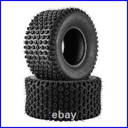 18x9.5-8 ATV UTV Tires 18x9.5x8 4Ply Go Kart Sport All Terrain Mud Tire Set 2