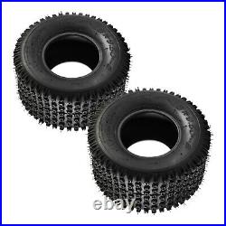 18x9.5-8 ATV UTV Tires 18x9.5x8 4Ply Go Kart Sport All Terrain Mud Tire Set 2