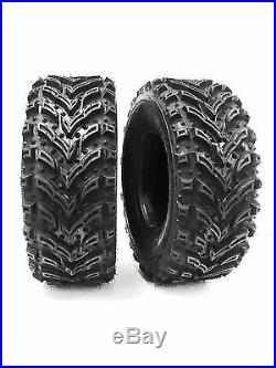 (2) 22X11.00-10 Mud Crusher Rear ATV Tires 6Ply HEAVY DUTY New Tires 22x11-10