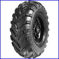 2 AMS Swamp Fox 25x8.00-12 25x8-12 25x8x12 43J 6 Ply MT M/T Mud ATV UTV Tires