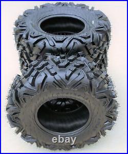 2 Forerunner Atlas 27x9.00-12 27x9-12 52F 6 Ply A/T All Terrain ATV UTV Tires