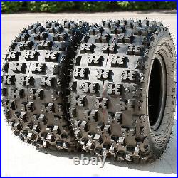 2 Forerunner Eos Rear 20x10.00-9 20x10-9 39F 6 Ply A/T All Terrain ATV UTV Tires