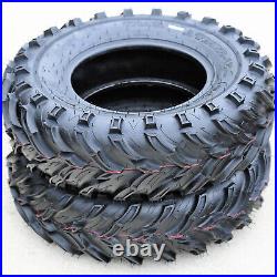 2 Forerunner Mars B 25x10.00-12 25x10-12 50F 6 Ply MT M/T Mud ATV UTV Tires