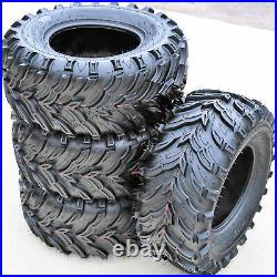 2 Forerunner Mars B 25x10.00-12 25x10-12 50F 6 Ply MT M/T Mud ATV UTV Tires