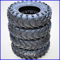 2 Forerunner Mars B 25x10.00-12 25x10-12 50F 6 Ply MT M/T Mud ATV UTV Tires