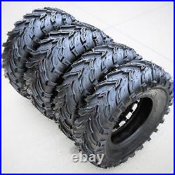 2 Forerunner Mars B 25x10.00-12 25x10-12 50F 6 Ply MT M/T Mud ATV UTV Tires