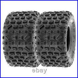 2 Front 20x6-10? 2 Rear 18x10-8? SunF ATV UTV Tires Tubeless 6 Ply A035