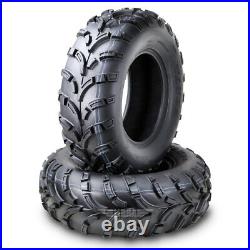 2 Front ATV Tire 24x8-12 24x8x12 for 2000-2017 Honda Fourtrax Rancher 24x8.00-12