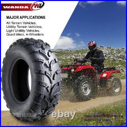 2 Front ATV Tire 24x8-12 24x8x12 for 2000-2017 Honda Fourtrax Rancher 24x8.00-12