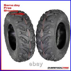 2 NEW 22x7-11 Massfx Grinder 6 PLY ATV/UTV Tires 22 7 11