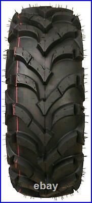 2 New AT MASTER ATV Tires 24x8-12 24x8x12 P341 6PR 10151 Mud Deep Tread