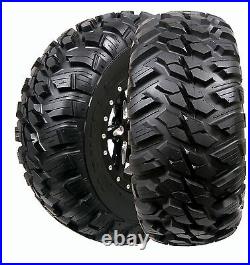 (2) New GBC 27x9x12 27x9R12 10-Ply Kanati Mongrel Radial UTV SXS Tires