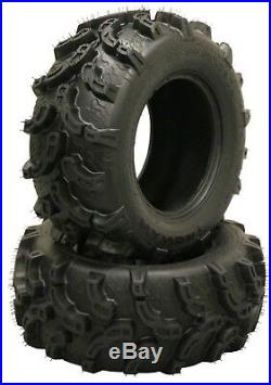 2 New Premium ATV/UTV Tires 27 27x12-12 27x12x12 6PR 10220 Mud Ultra Deep Tread