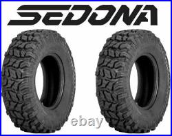 (2) Sedona Coyote 27x11-12 REAR 6-Ply BIAS All Terrain ATV/UTV Tires- 27x11x12