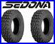 (2) Sedona Coyote 27×11-12 REAR 6-Ply BIAS All Terrain ATV/UTV Tires- 27x11x12