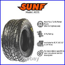 2? SunF 20x10-10 ATV UTV Tires 20x10x10 Tubeless 6 Ply for 10 Rims A021