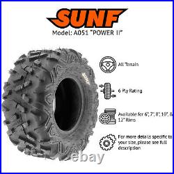 2? SunF 20x10-8 ATV UTV Tires 20x10x8 Tubeless 6 Ply for 8 Rims A051