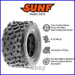 2? SunF 20x10-9 ATV UTV Tires 20x10x9 Tubeless 4 Ply for 9 Rims A022