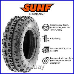 2? SunF 20x7-8 ATV UTV Tires 20x7x8 Tubeless 6 Ply for 8 Rims A027