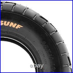 2? SunF 225/45-9 ATV UTV Tires 225/45x9 Tubeless 6 Ply for 9 Rims A021