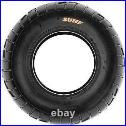 2? SunF 225/45-9 ATV UTV Tires 225/45x9 Tubeless 6 Ply for 9 Rims A021