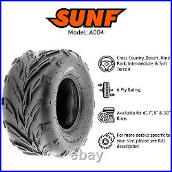 2? SunF 22x10-10 ATV UTV Tires 22x10x10 Tubeless 6 Ply for 10 Rims A004