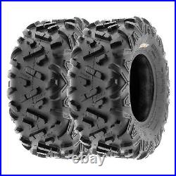 2? SunF 22x10-10 ATV UTV Tires 22x10x10 Tubeless 6 Ply for 10 Rims A051