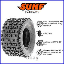 2? SunF 22x11-9 ATV UTV Tires 22x11x9 Tubeless 6 Ply for 9 Rims A031