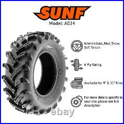 2? SunF 23x8-11 ATV UTV Tires 23x8x11 Tubeless 6 Ply for 11 Rims A024