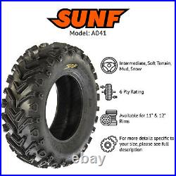 2? SunF 24x8-12 ATV UTV Tires 24x8x12 Tubeless 6 Ply for 12 Rims A041