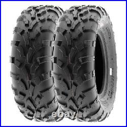 2? SunF 25x8-12 ATV UTV Tires 25x8x12 Tubeless 6 Ply for 12 Rims A010