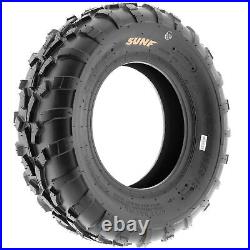 2? SunF 25x8-12 ATV UTV Tires 25x8x12 Tubeless 6 Ply for 12 Rims A010