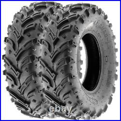 2? SunF 25x8-12 ATV UTV Tires 25x8x12 Tubeless 6 Ply for 12 Rims A024-1