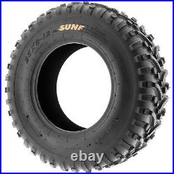 2? SunF 25x8-12 ATV UTV Tires 25x8x12 Tubeless 6 Ply for 12 Rims A032