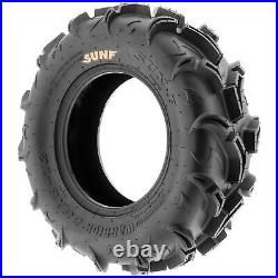 2? SunF 25x8-12 ATV UTV Tires 25x8x12 Tubeless 6 Ply for 12 Rims A048