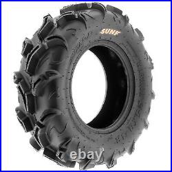 2? SunF 25x8-12 ATV UTV Tires 25x8x12 Tubeless 6 Ply for 12 Rims A048