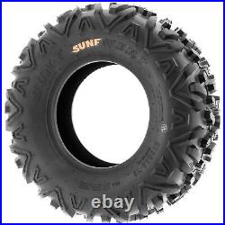 2? SunF 25x8-12 ATV UTV Tires 25x8x12 Tubeless 6 Ply for 12 Rims A051