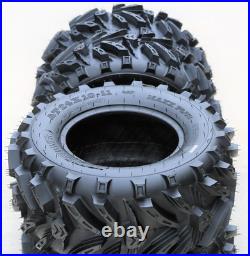 2 Tires 24x10.00-11 24x10-11 Forerunner Maxx Plus MT M/T Mud ATV UTV 48F 6 Ply