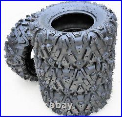 2 Tires 25x10.00-12 25x10-12 Forerunner Knight MT M/T Mud ATV UTV 50F 6 Ply