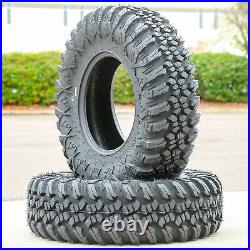 2 Tires 25x10.00R12 25x10R12 Forerunner Aurora A/T AT ATV UTV 67J 8 Ply