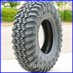 2 Tires 25x10.00R12 25x10R12 Forerunner Aurora A/T AT ATV UTV 67J 8 Ply