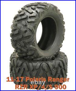 (2) WANDA ATV UTV Rear Tires 27x11-12 for 11-17 Polaris Ranger RZR XP/4/S 900