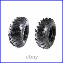 23x7-10 & 22x10-10 ATV UTV Mud & A/T Tires Tubeless Wheels Rims 6 PR Set of 4