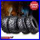 24×8-12 & 24×10-12 UTV ATV Tires 6-Ply Full Set Bighorn Style Solid Tread