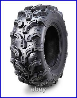 25x10-12 25x10x12 UTV ATV Tire 25x10.00-12 6PR Wanda 375 Ultra Deep Tread Mud