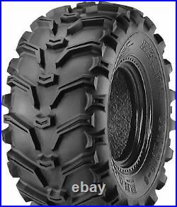 25x12-10 KENDA BEAR CLAW 6 PLY RATED ATV TIRE SET OF 2 TIRES 25x12.5-10 PAIR
